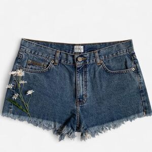 Vintage Calvin Klein cutoff denim shorts